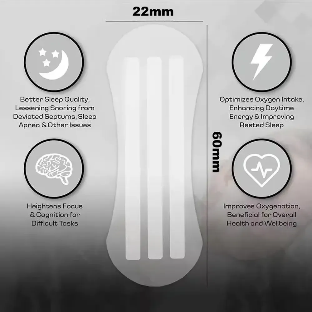 Custom Transparent Nasal Strips Manufacturer — OEM Invisible Clear PE Breathing Nose Tape Wholesale | HLK