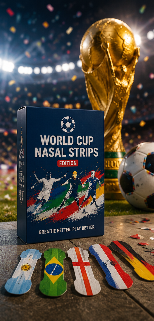 World Cup Ready: Unlock Better Breathing with Nasal Strips