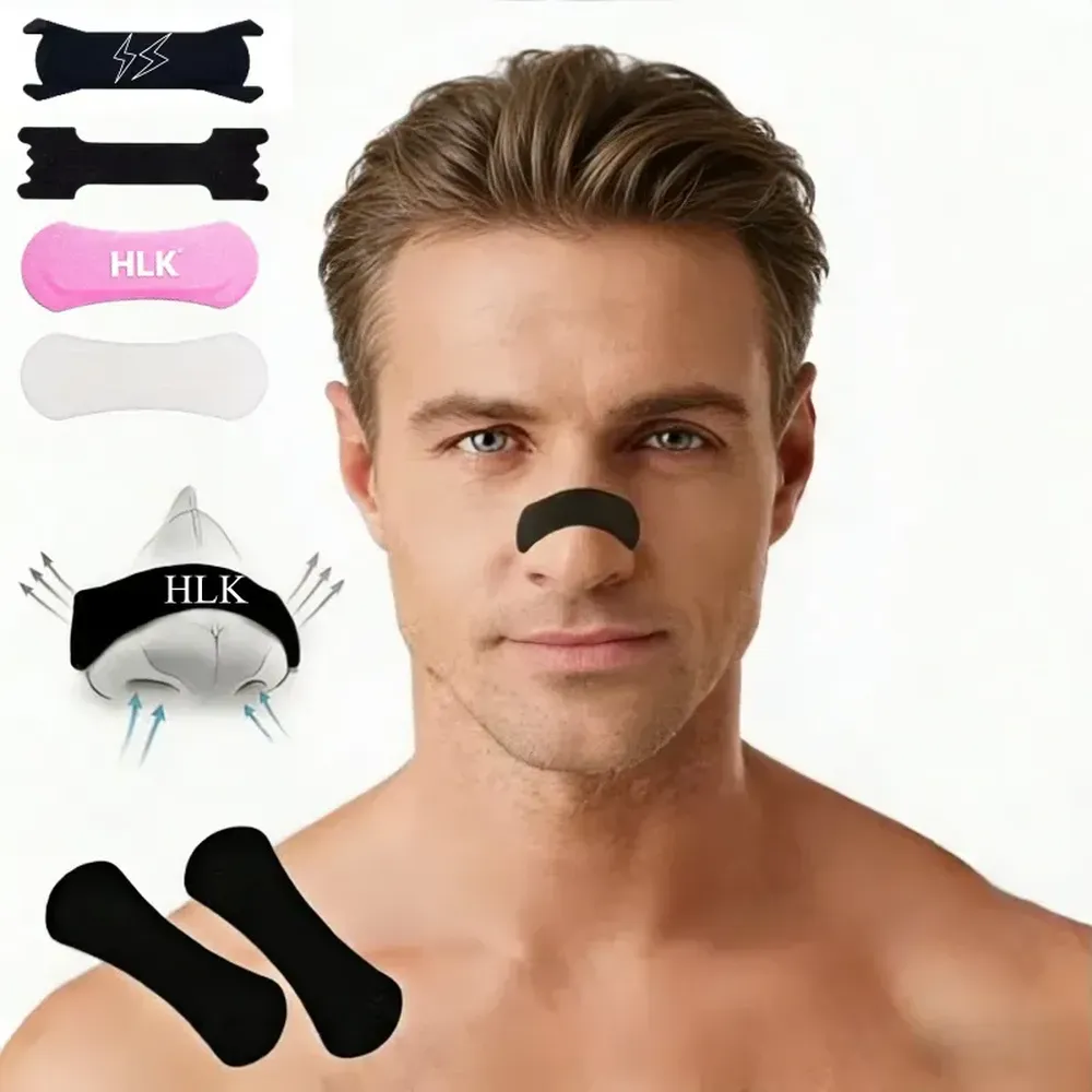 Custom Extra-Strength Sports Nasal Strips Manufacturer — OEM Waterproof 66×19 Breathing Nose Tape Wholesale | HLK