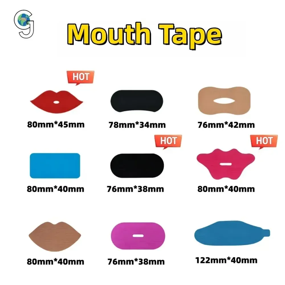 Custom Breathable Cotton Mouth Tape Manufacturer — OEM Anti-Snoring Sleep Mouth Strips Wholesale | HLK