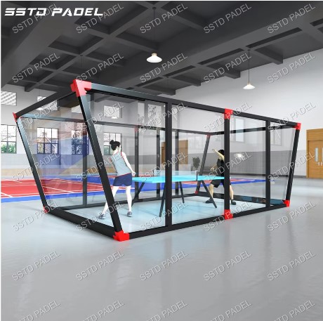 Quomodo Rectam Padel Curtem Superficiem Eligere