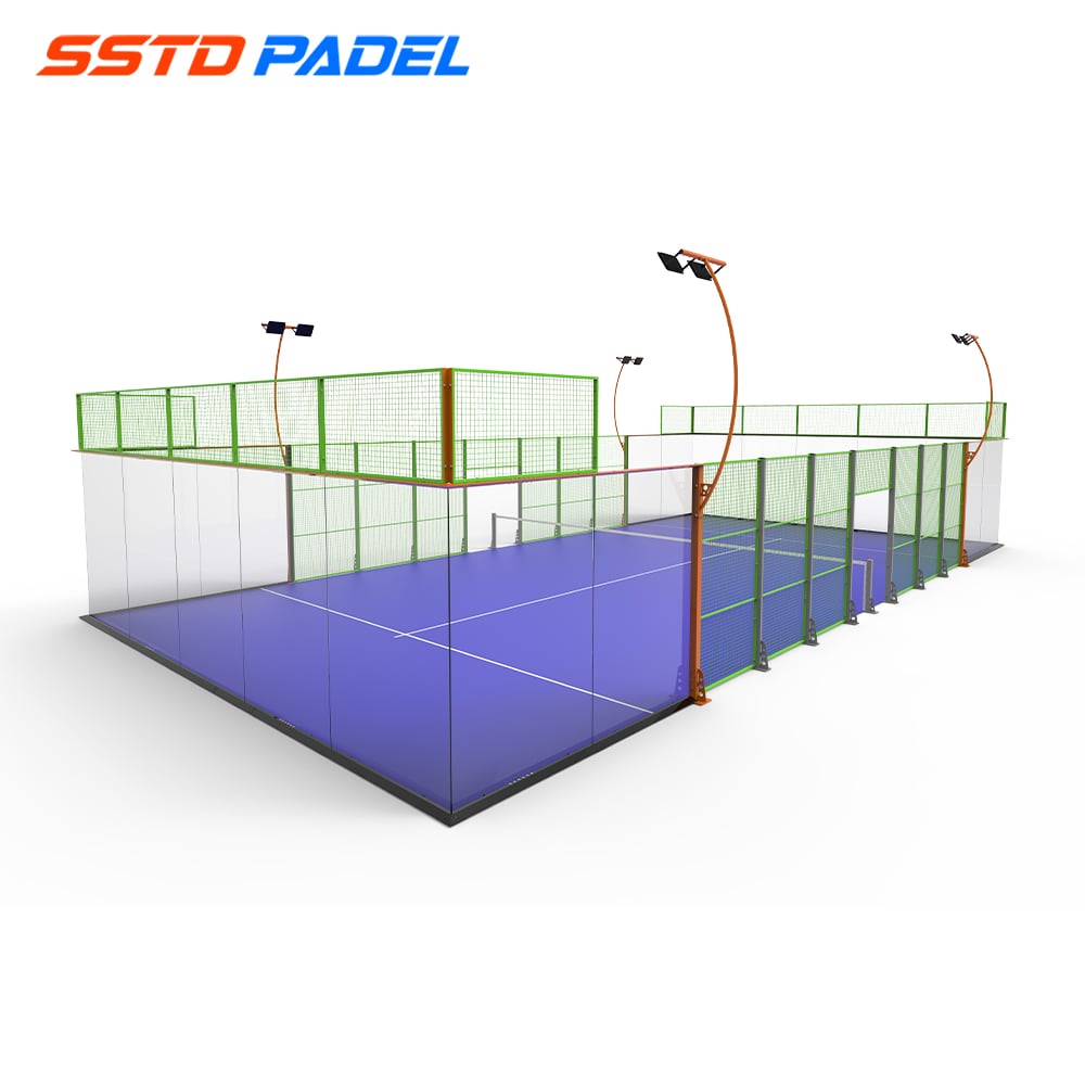 Special-Shaped Tube 360° Panoramic Padel Court(SSTD-003-5)