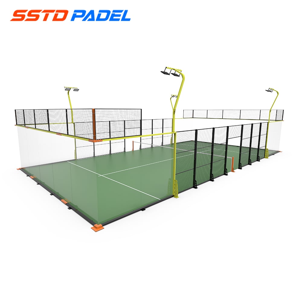 Custom Logo 360° Panoramic Padel Court(SSTD-003-6)