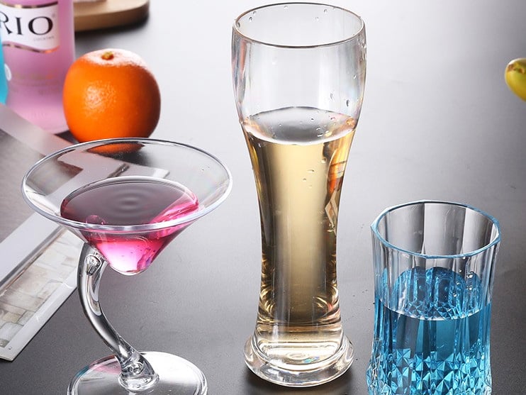 Vaso de Plástico para Vino