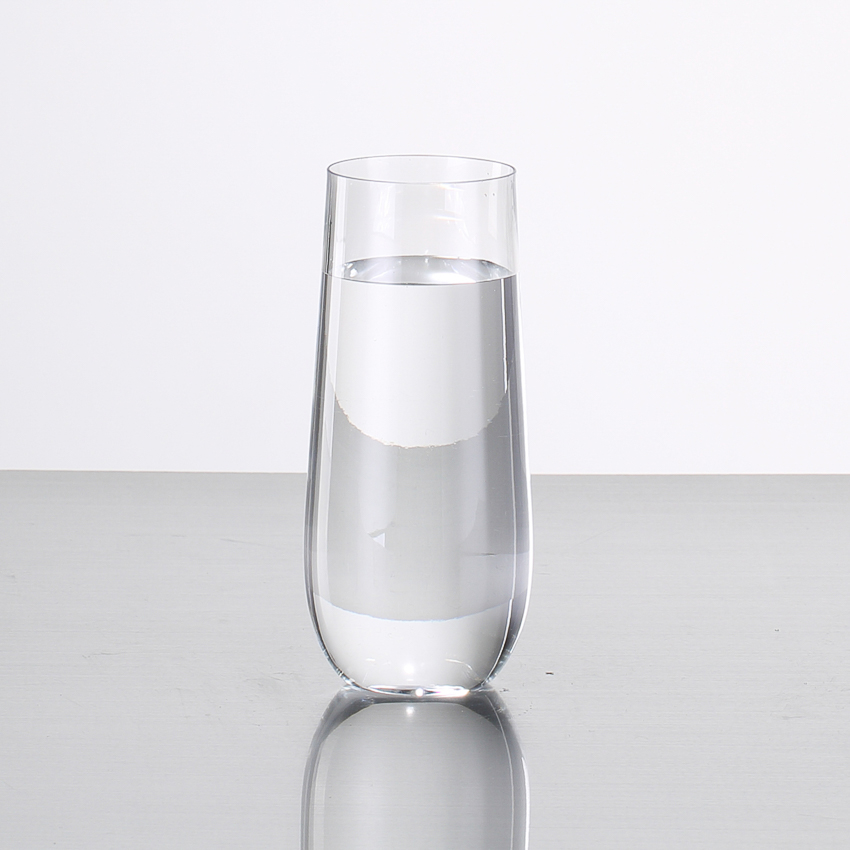 Plastic Champagne Flute with Logo – Custom Branding, Elegant for Promotion