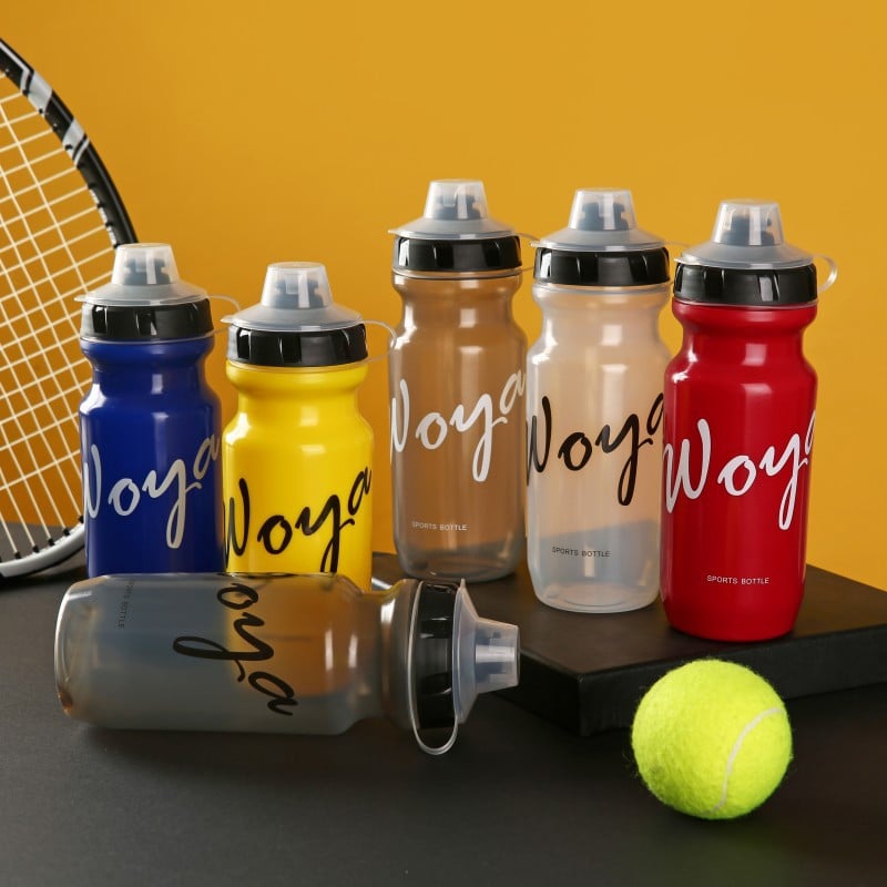 Custom Logo 750ml Portable Light Weight Soft Cycling Sports Water Bottle Plastic Sport Squeeze Bottle