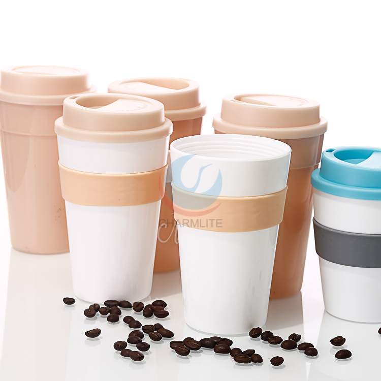 Stylish Food-Grade Plastic Coffee Cups for On-the-Go Coffee Lovers
