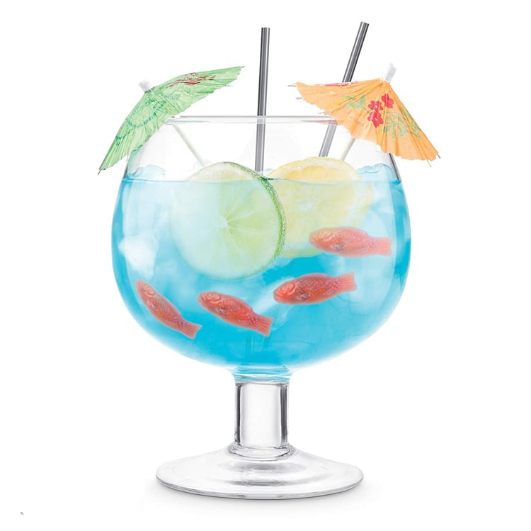 55oz Giant Fish Bowl Cup with Stem