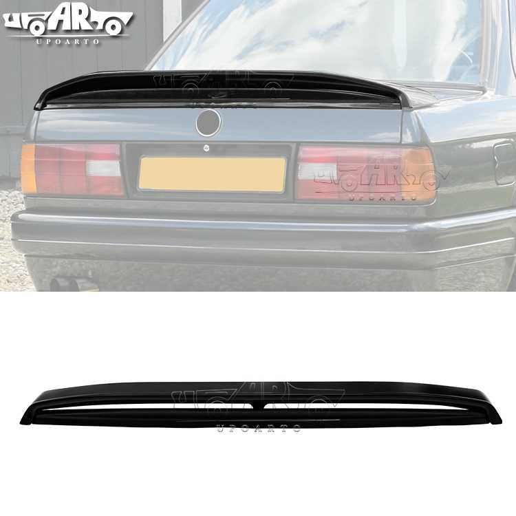 AR-BMW-0301 Mtech 2 Style Rear Spoiler for BMW 3 Series E30 Saloon Coupe Cabrio 1983-1993