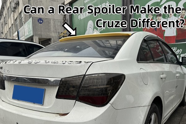 Can a Rear Spoiler Make the Cruze Different?