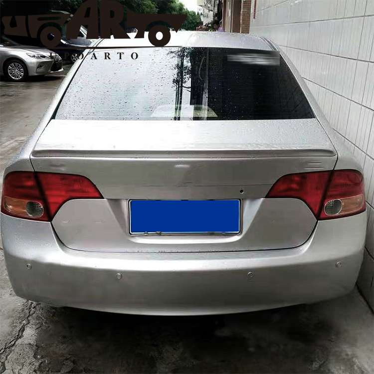 AR-Honda-005 Rear Boot Lip Spoiler For 8th Gen Honda Civic 2006-2011