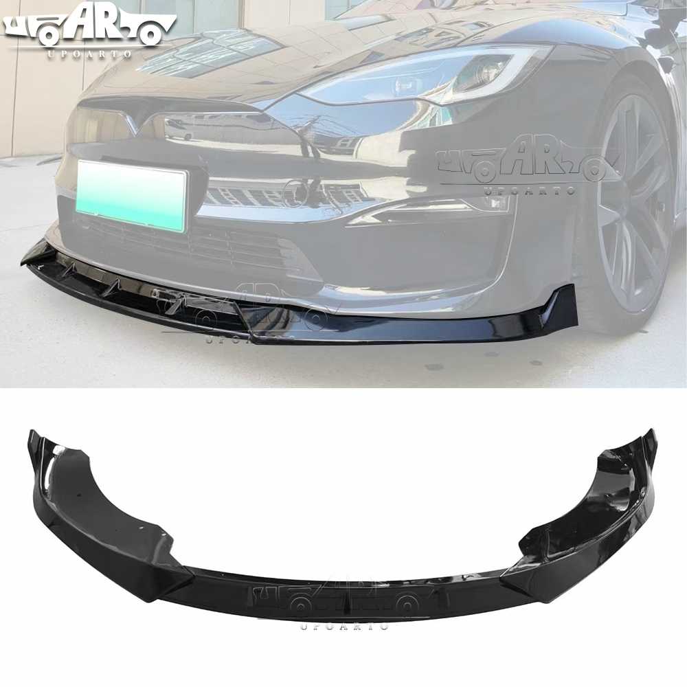 AR-Tesla-040 Buză frontală în 3 piese pentru Tesla Model S 2017–2020