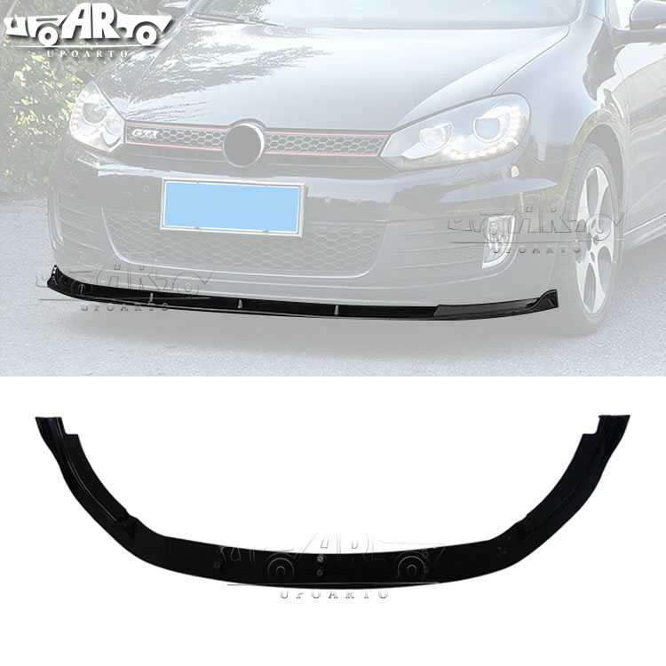 AR-VW-0223 Spritzgießtechnik 3-Teiliger Typ Stil 2 Vorderlippe für Volkswagen Golf 6 GTI