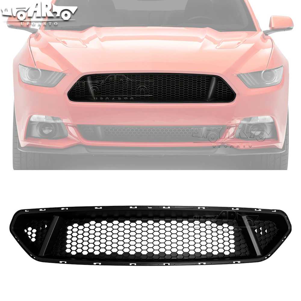 AR-Mustang-041 Front Upper Grille for Ford Mustang GT EcoBoost 2018-2023