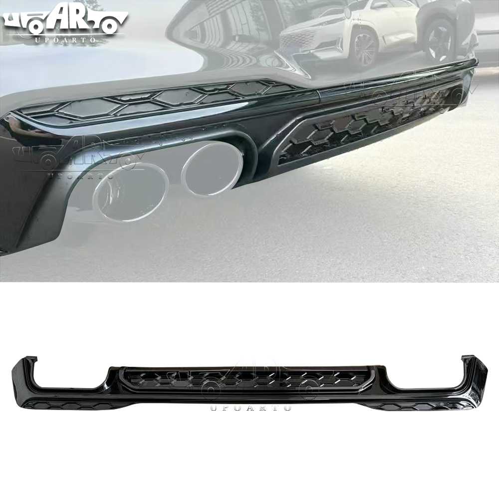 AR-AUDI-0147 Rear Lip Diffuser for Audi A7 S Line A7L C8 2019-2025