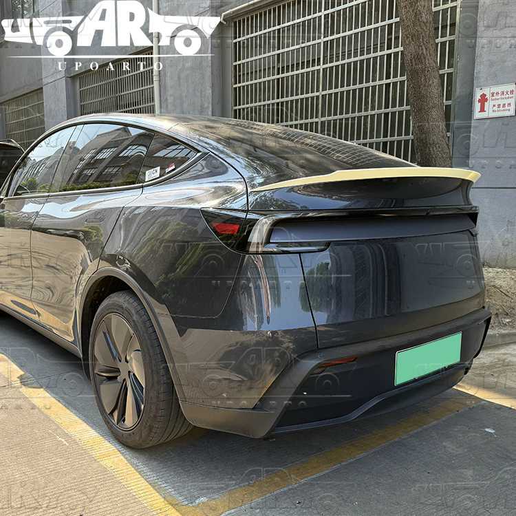 tesla model y rear trunk carbon fiber spoiler.jpg