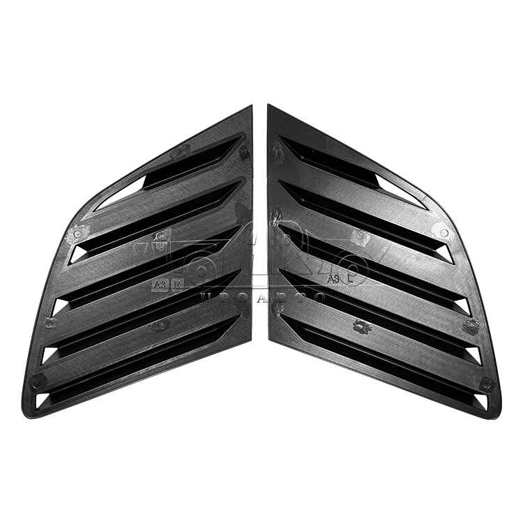 AR-AUDI-086 Rear Window Louver Cover Trim for Audi A3 8P Hatchback 2010-2013