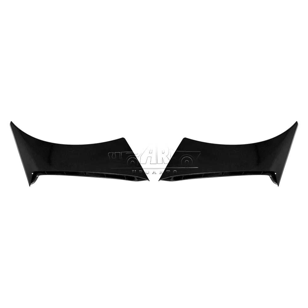 AR-Mustang-043 Voorzijde ventilatieopening met fenderafdekking en versierlijst voor Ford Mustang GT EcoBoost V6 2015-2023