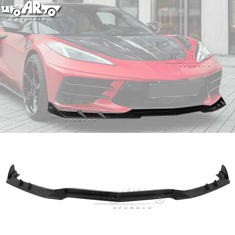 AR-Chevrolet-017 3 Pezzi Anteriore Anteriore per Chevrolet Corvette C8 2020-2025