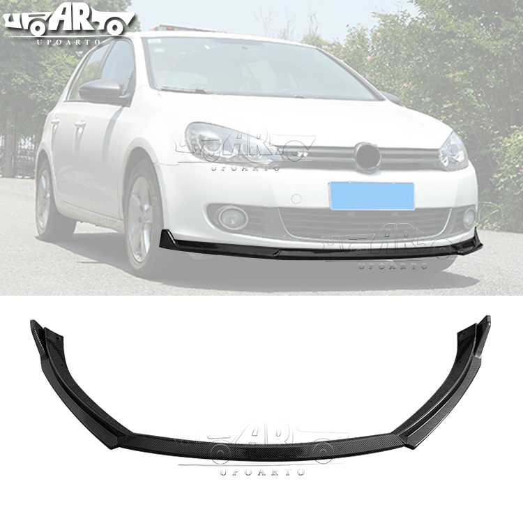 AR-VW-0222 Three-Section Front Lip for Volkswagen Golf 6 2008-2012