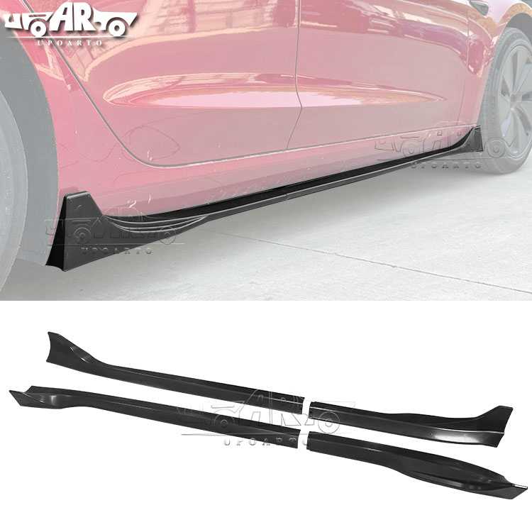 AR-Tesla-034 تنظيم جانبي هوائي بنمط Aero لسيارة Tesla Model 3 2023+