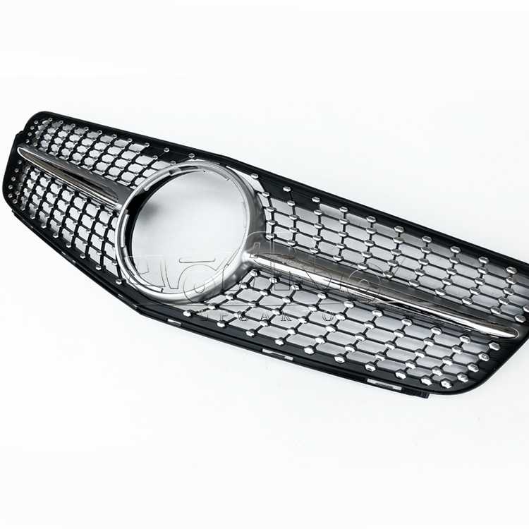 AR-BenZGR-007 Diamond Style Front Grille for Mercedes Benz C Class W204 2007-2014