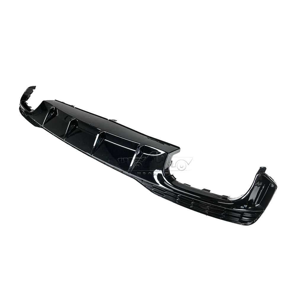 AR-AUDI-0146 S7 Style Rear Lip Diffuser for Audi A7 S Line A7L 2019-2025