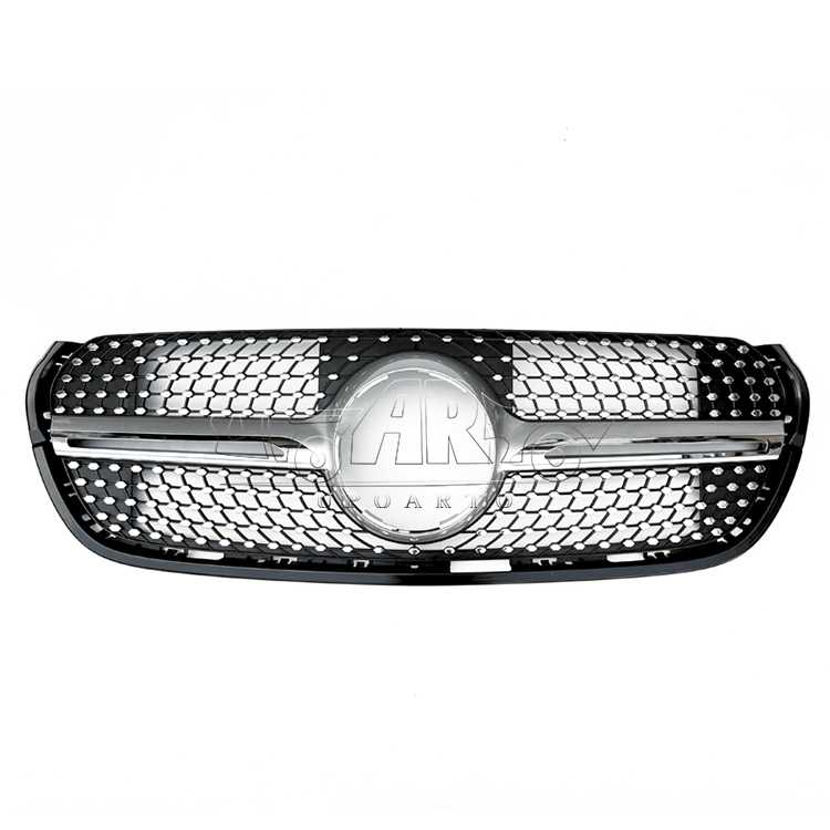 AR-BenZGR-040 Diamant-stijl Voorrooster voor Mercedes Benz X Klasse BR470 W470 2017-2019