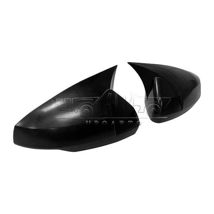 AR-VW-0214 Paste Style Side Mirror Caps Cover for Volkswagen Polo 2023
