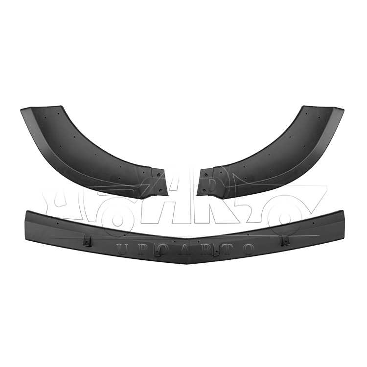 AR-BenZ-0109 3 Parts Front Lip for Mercedes-Benz C-Class W204 AMG 2007-2013