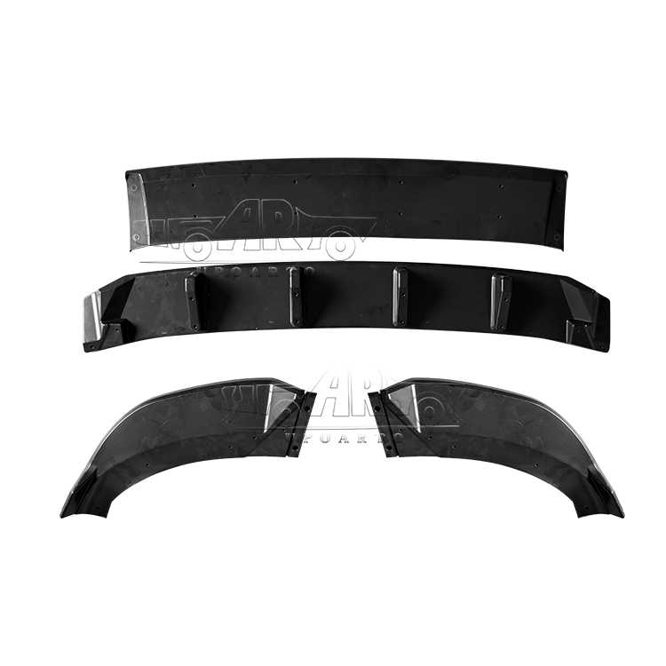 2024 bmw x3 lci front lip carbon fiber