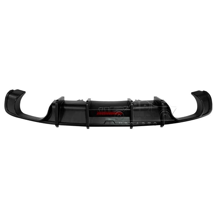 AR-AUDI-0122 Rear difúzer s lampou pre Audi A4 S-Line/S4 B9 Sedan 2017-2019