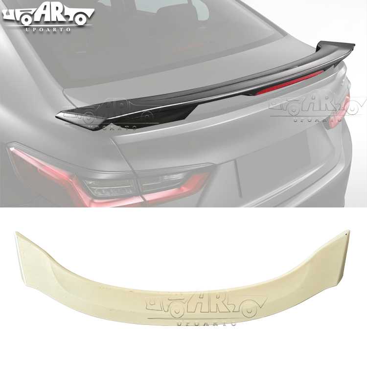 AR-Honda-059 With Lamp Rear Spoiler For Honda City 2020