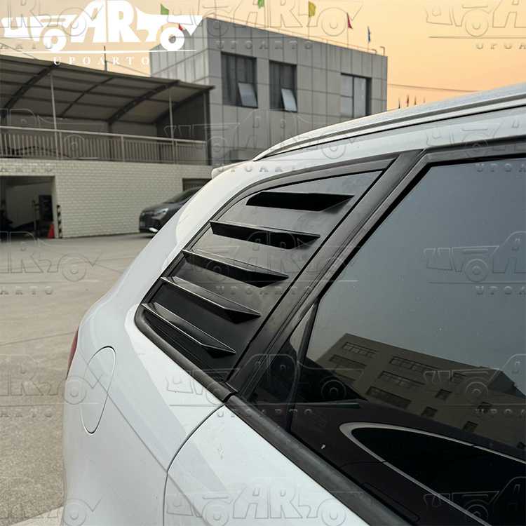 AR-AUDI-086 Rear Window Louver Cover Trim for Audi A3 8P Hatchback 2010-2013