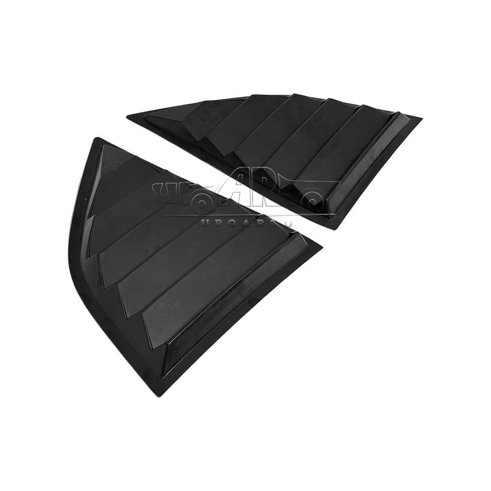 AR-Dodge-029 Trim na Louver para sa Panlabas na Bintana sa Likod para sa Dodge Challenger 2008–2023