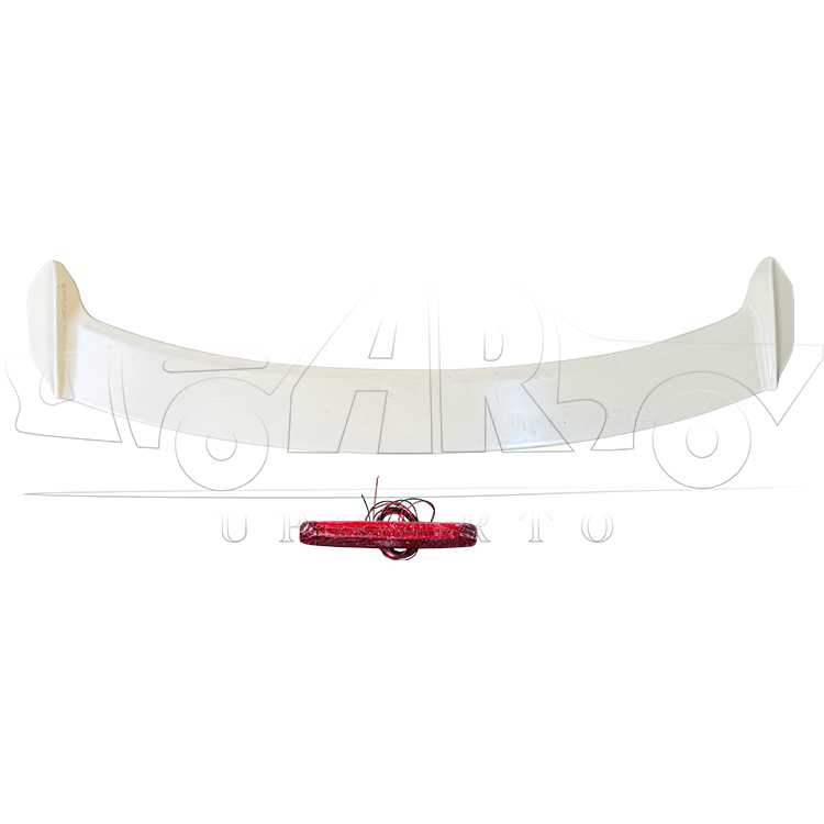AR-Mitsubishi-022 With Lamp Rear Spoiler for Mitsubishi Mirage G4 Attrage Sedan 2014-2020