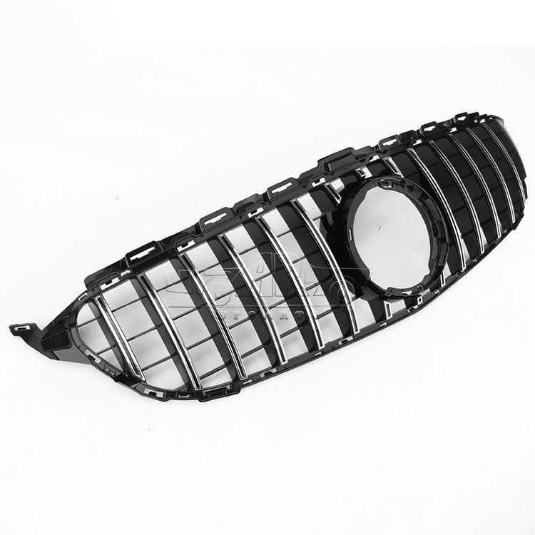 AR-BenZGR-015 Without Camera Hole GTR Style Front Grille for Mercedes Benz C Class W205 2019-2021