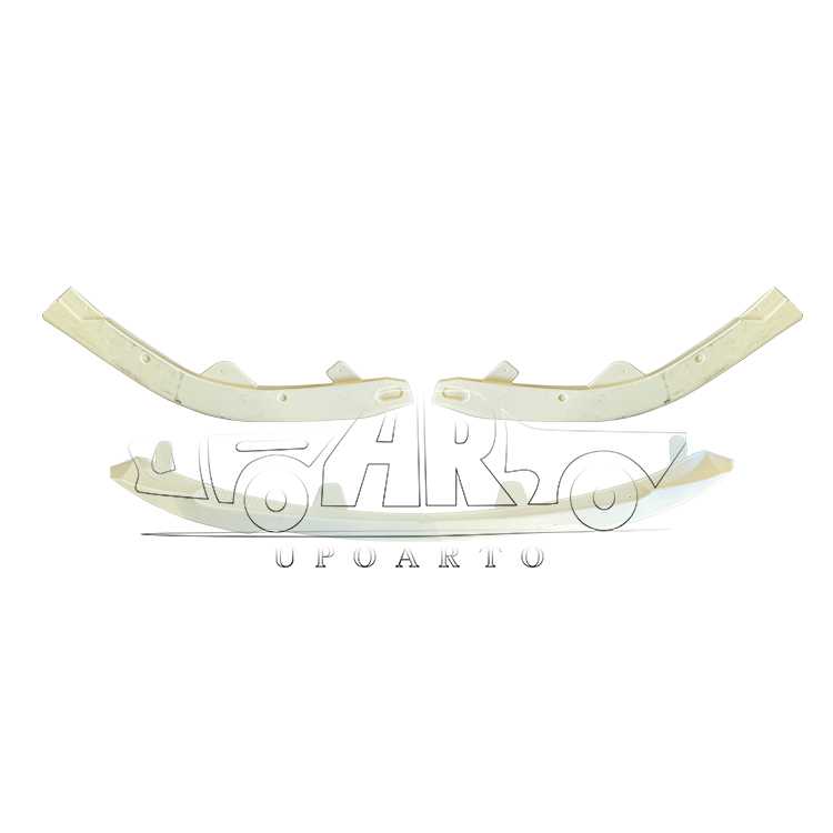 AR-Toyota-0177 3 Parts Front Lip for Toyota Corolla Auris Hatchback 2019-2021