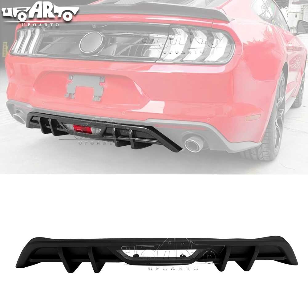 AR-Mustang-040 Rear Diffuser for Ford Mustang 2018-2023