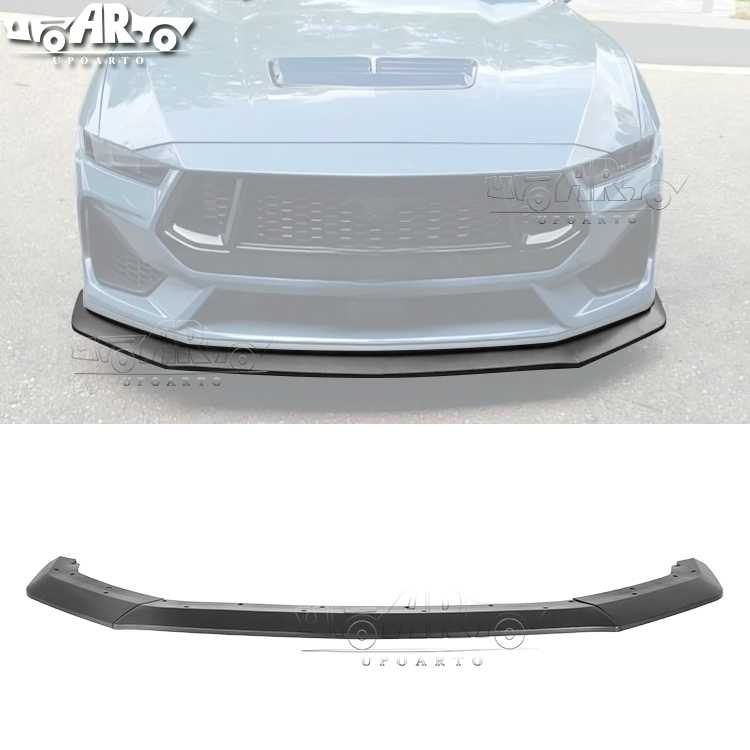 AR-Mustang-031 Style 1 3 Parts Front Lip for Ford Mustang GT S650 2024+