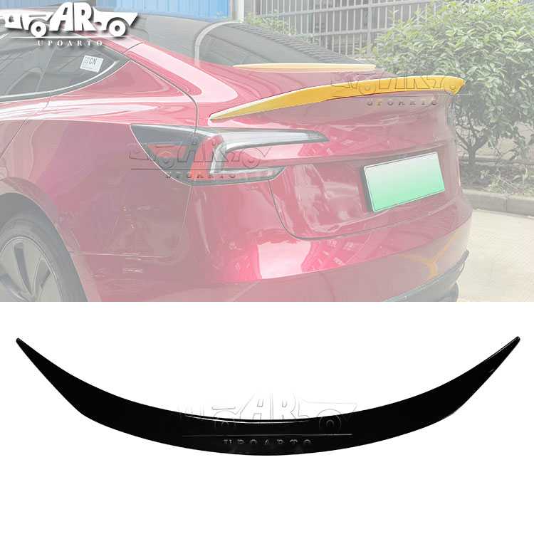 AR-Tesla-030 مُعَدِّل خلفي بنمط ذري تايوان لسيارة تسلا موديل 3 2023+