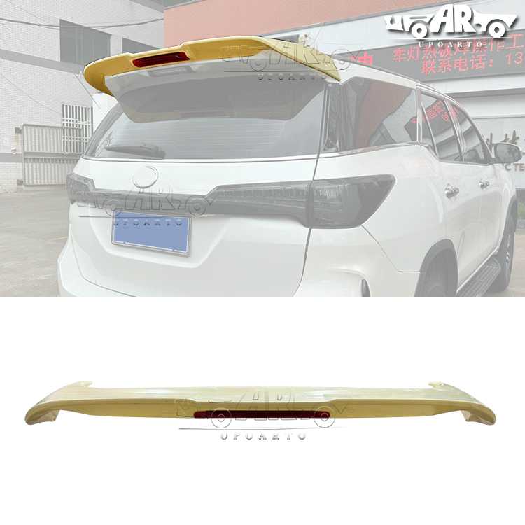AR-Toyota-0175 TRD Style Rear Spoiler for Toyota Fortuner 2015-2024