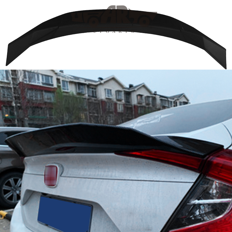 JDM Style Trunk Boot Lip Spoiler For Honda 10th Gen Civic 2016-2020
