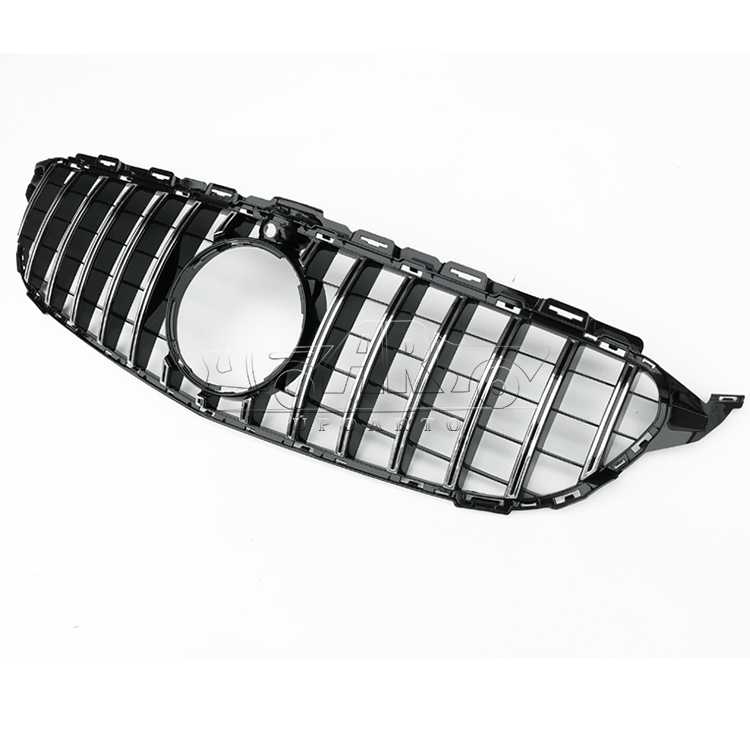 AR-BenZGR-012 With Camera Hole GTR Style Front Grille for Mercedes Benz C Class W205 2015-2018