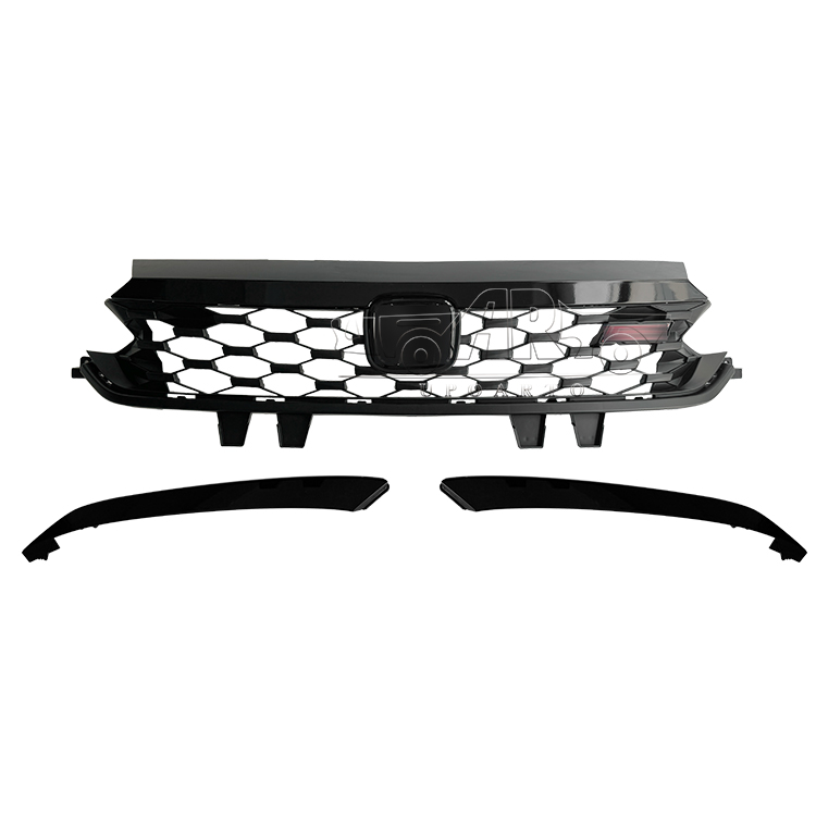 AR-Honda-0130 RS Style Front Grille Front Lamp Eyebrow For Honda City Sedan 2023