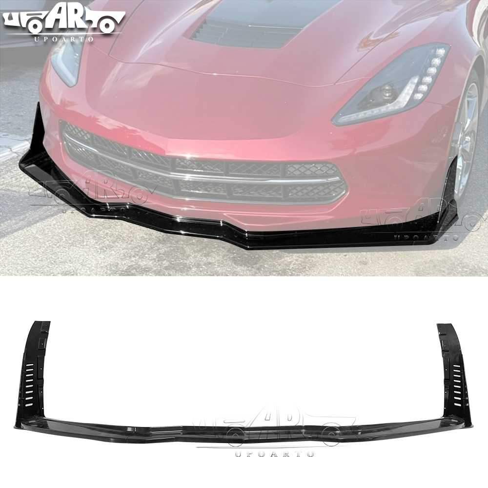 AR-Chevrolet-019 Paraurti anteriore da 5 pezzi per Chevrolet Corvette C7 2014-2019