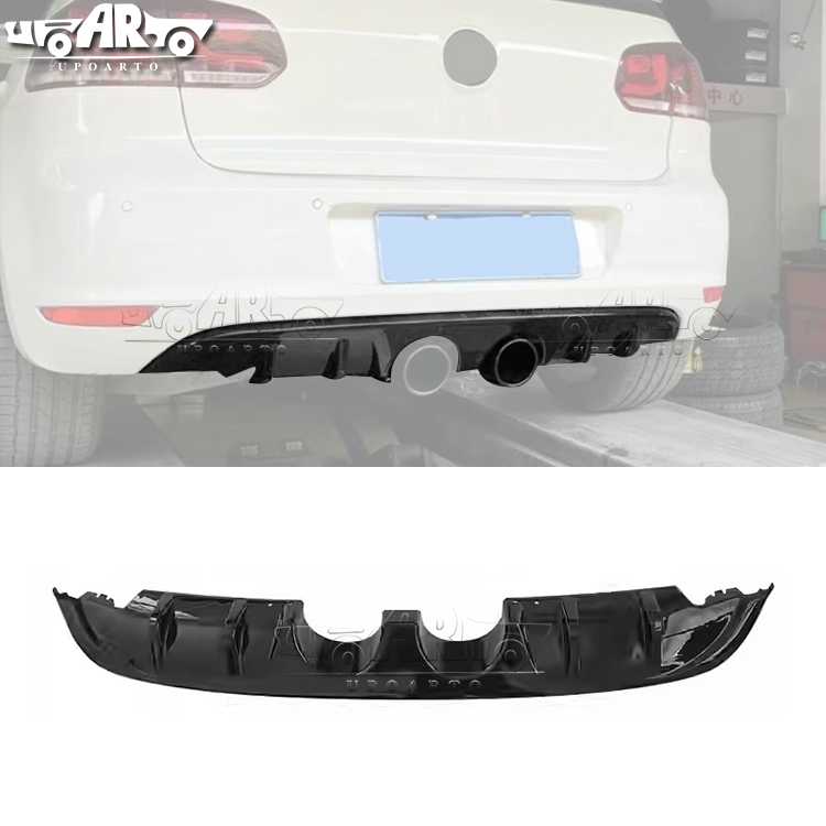 AR-VW-0267 Rear Lip for Volkswagen Golf 6 2008-2013