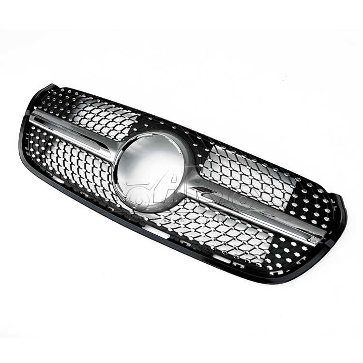 AR-BenZGR-040 Diamant-stijl Voorrooster voor Mercedes Benz X Klasse BR470 W470 2017-2019