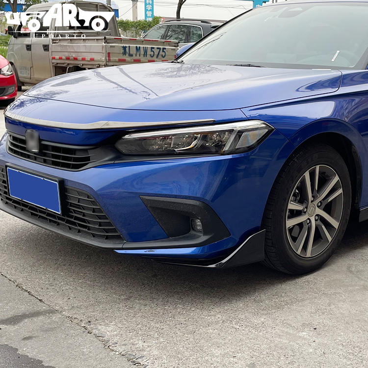 front wrap angle honda civic 11th 2022