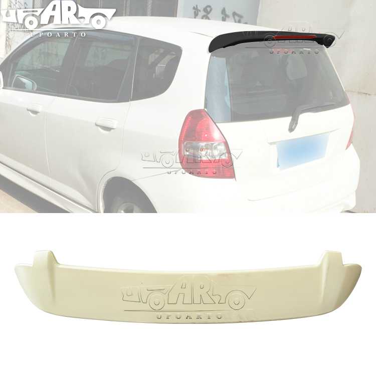 AR-Honda-071 mit Bremslicht Heckspoiler für Honda Fit Jazz Kombi 2004-2007